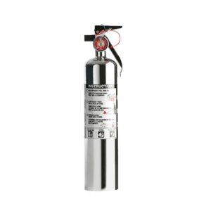 2.5lb Chrome Fire Extinguisher - Amerex B403TX ABC Multi-Purpose