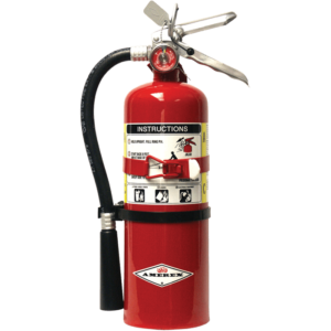 5 lb Fire Extinguisher - Amerex B500TX ABC Multi-Purpose with Vehicle Bracket