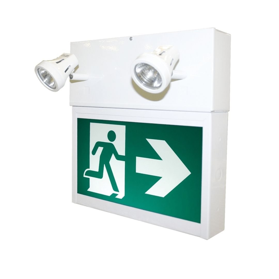 Running Man Combo Exit Emergency Light Unit