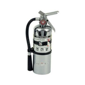5lb Chrome Fire Extinguisher - Amerex B402 ABC Multi-Purpose