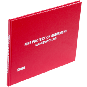 Fire Protection Equipment Log Book # 298A