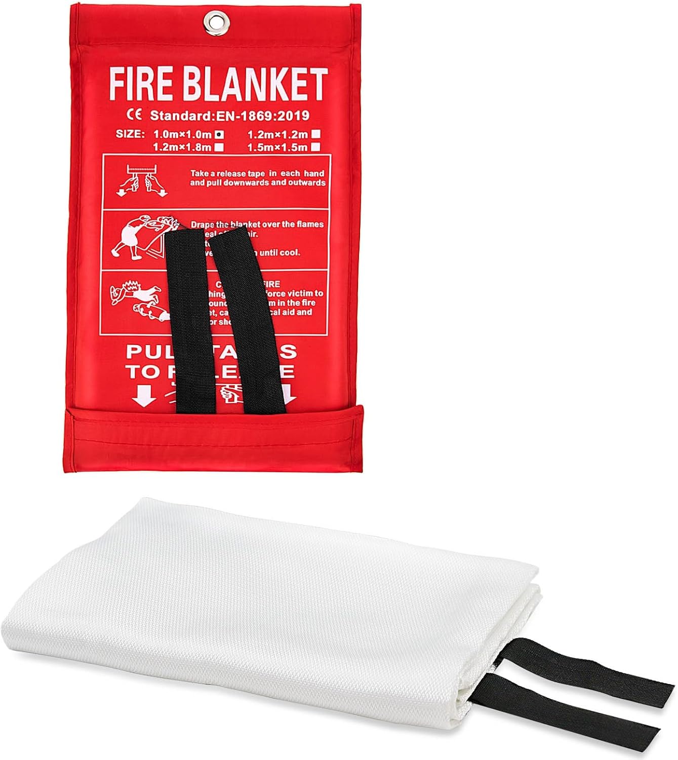Fiber Glass Fire Blanket (1m x 1m)